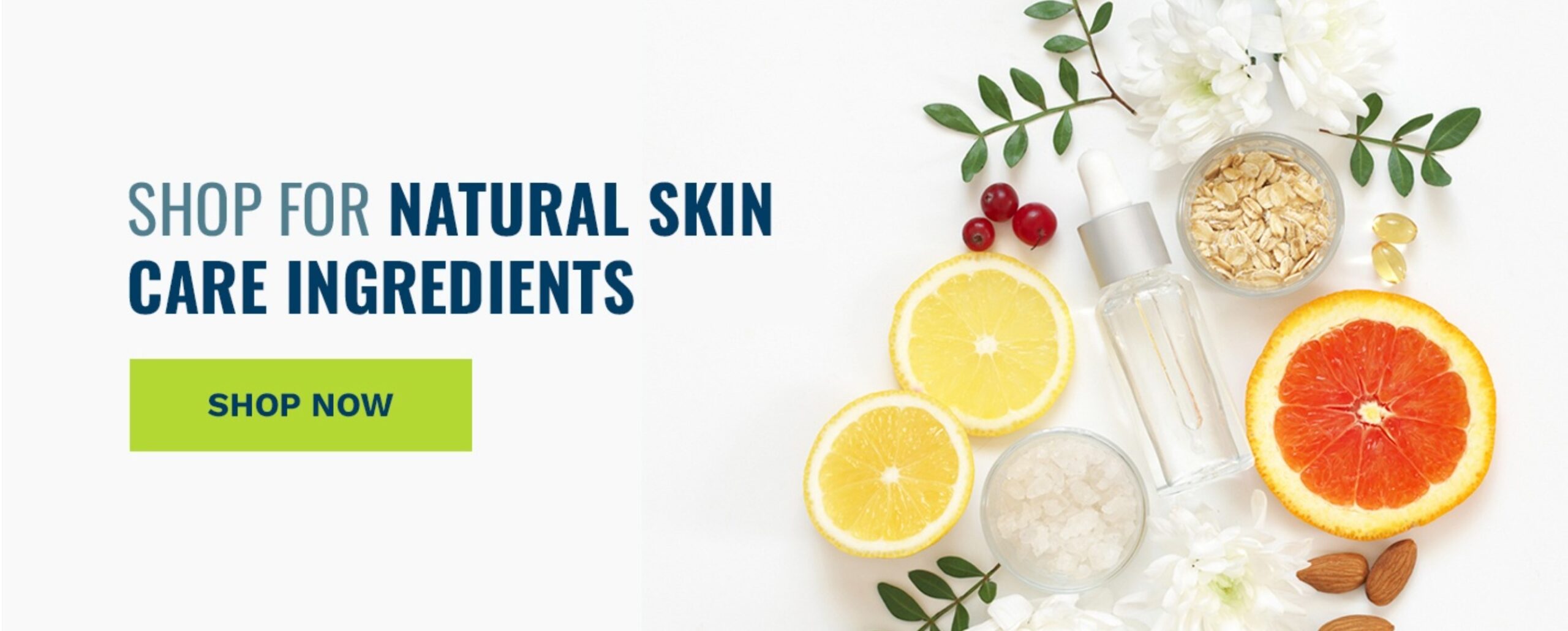 Shop for natural skin care ingredients